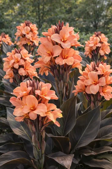 Canna 'Bronze peach'