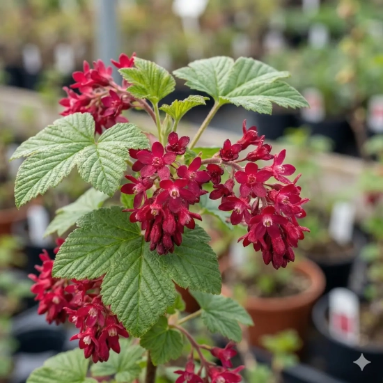 Groseillier à fleurs 'King edward vii'