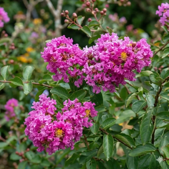 Lilas des indes 'Pink violet'
