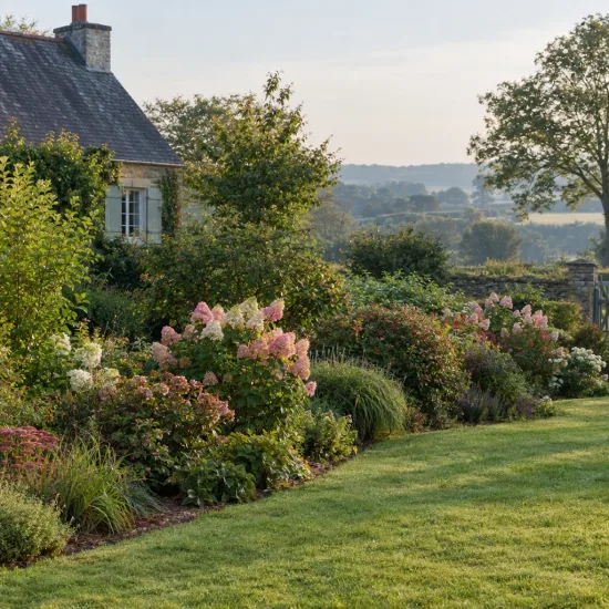 Hortensia paniculé 'Pink et rose' (Hydrangea paniculata) — Photo d'illustration, photo 3