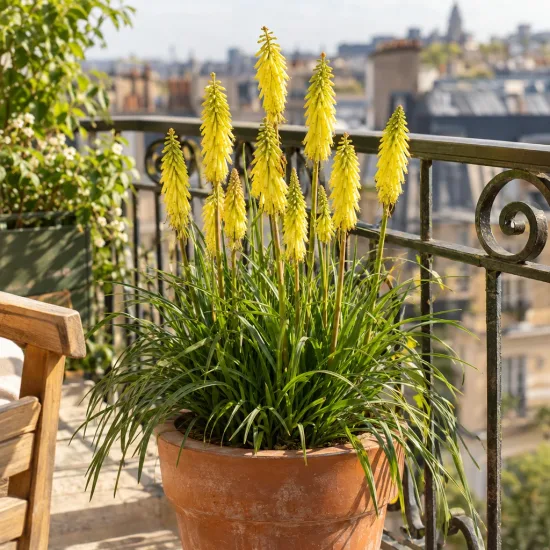 Kniphofia 'Poco® citron' — Photo d'illustration, photo 4