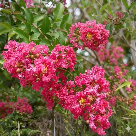 Lagerstroemia 'Rose indien''
