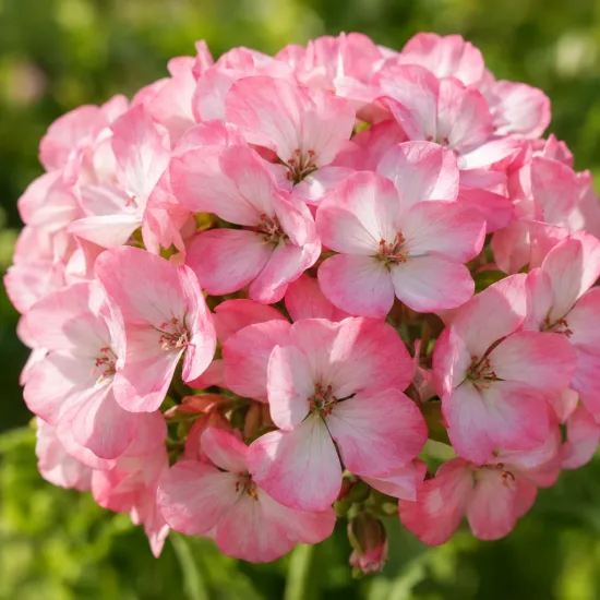 Géranium hybride 'Eclipse' (Pelargonium) — Photo d'illustration