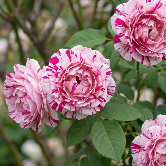 Rosier 'Variegata di bologna '