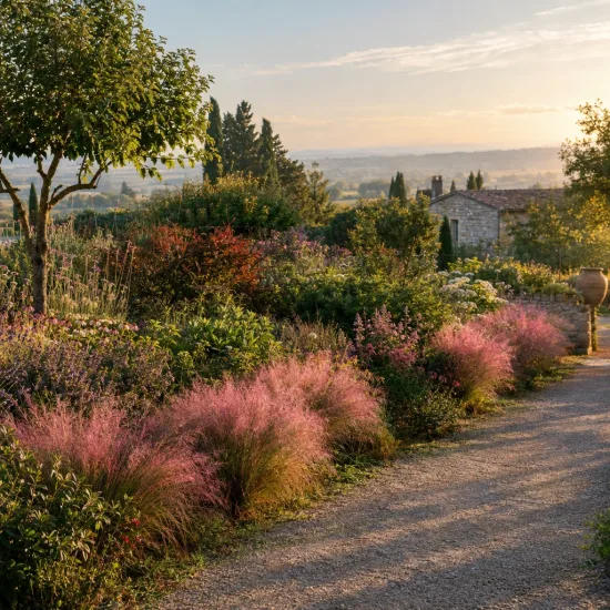 Muhlenbergie capillaire 'Ruby' (Muehlenbergia capillaris) — Photo d'illustration, photo 2