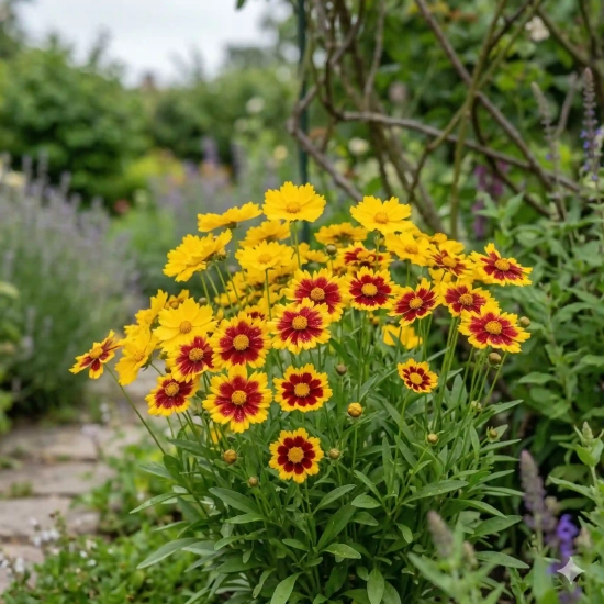 Coreopsis 'Yellow and red'