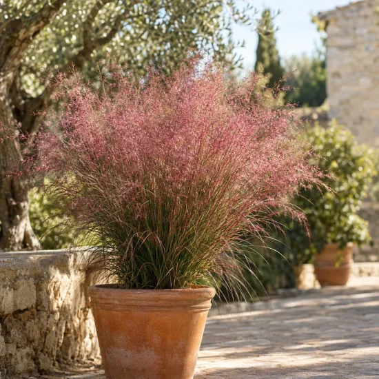 Muhlenbergie capillaire 'Ruby' (Muehlenbergia capillaris) — Photo d'illustration, photo 3