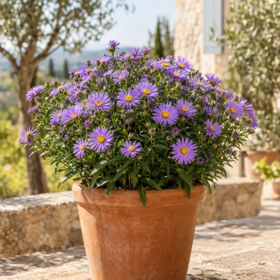 Aster 'Sonora' (Aster amellus) — Photo d'illustration, photo 3