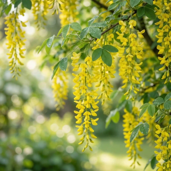 Cytise 'pluie d'or' 'Vossii'