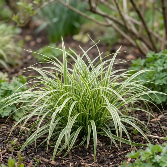 Laîche morrowii 'Vanilla ice'