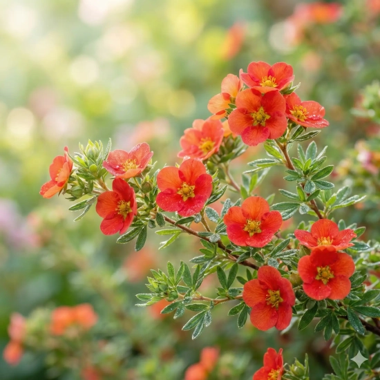 Potentille 'Red ace'