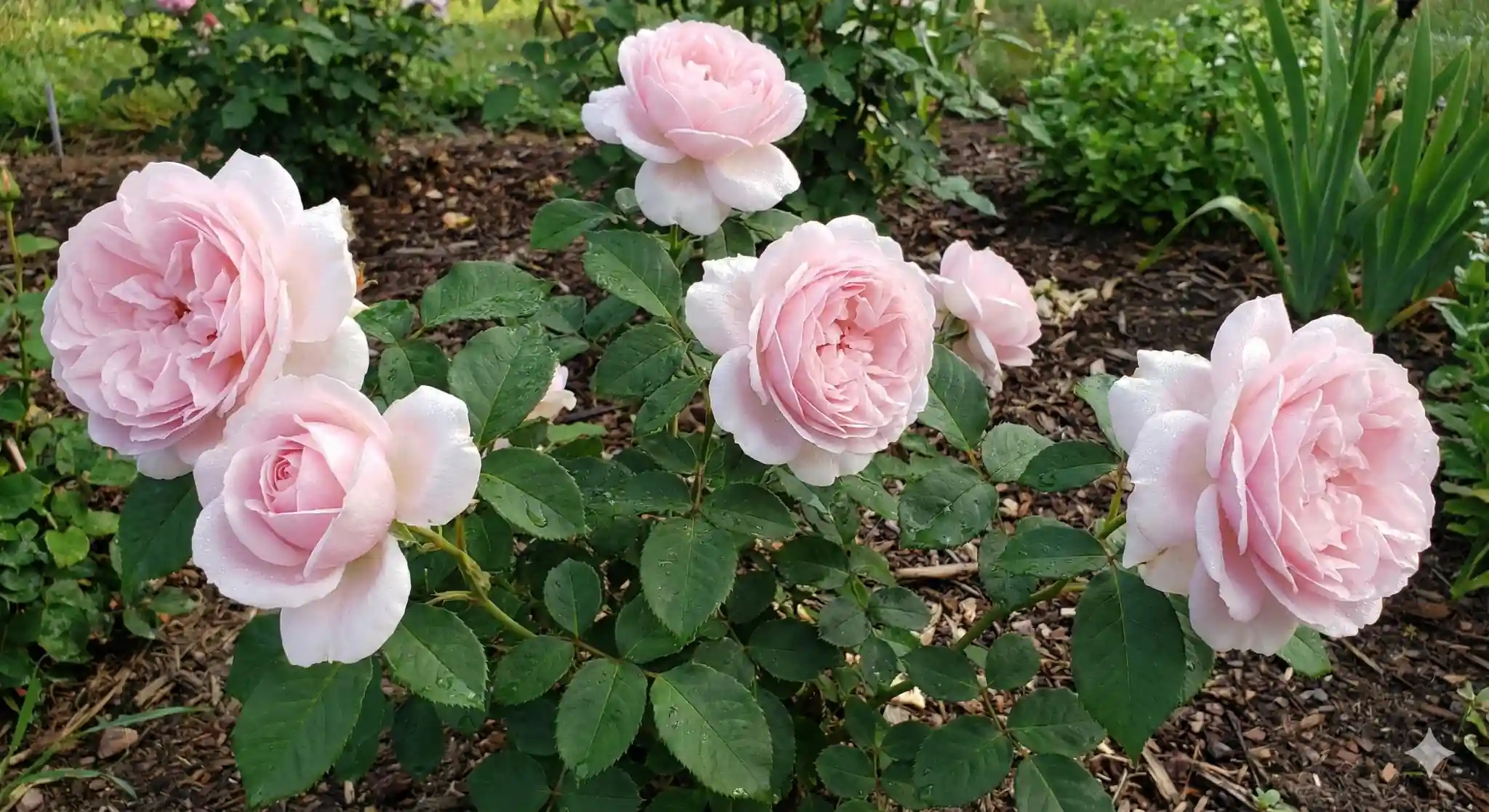 Rosier 'Prince jardinier  '