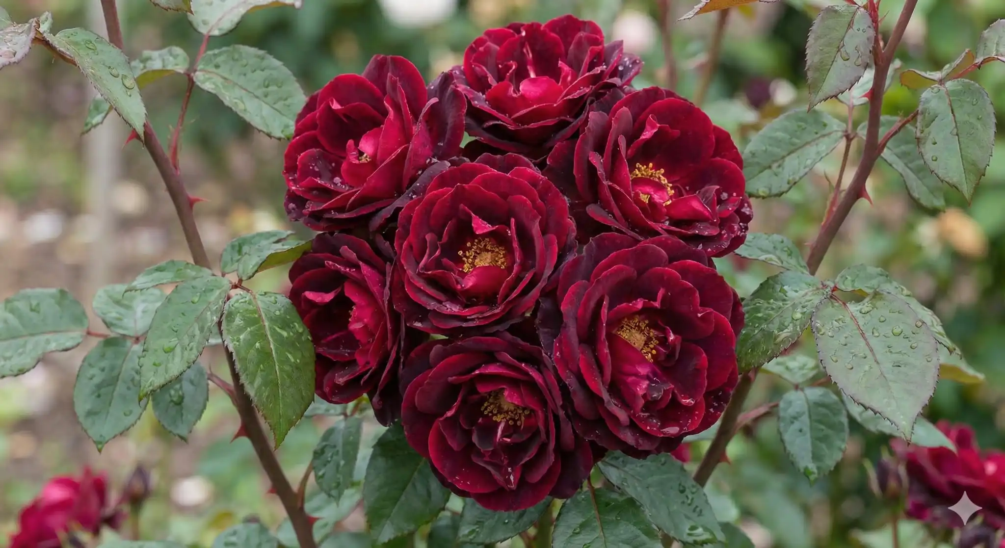 Rosier 'Rose de cahors '