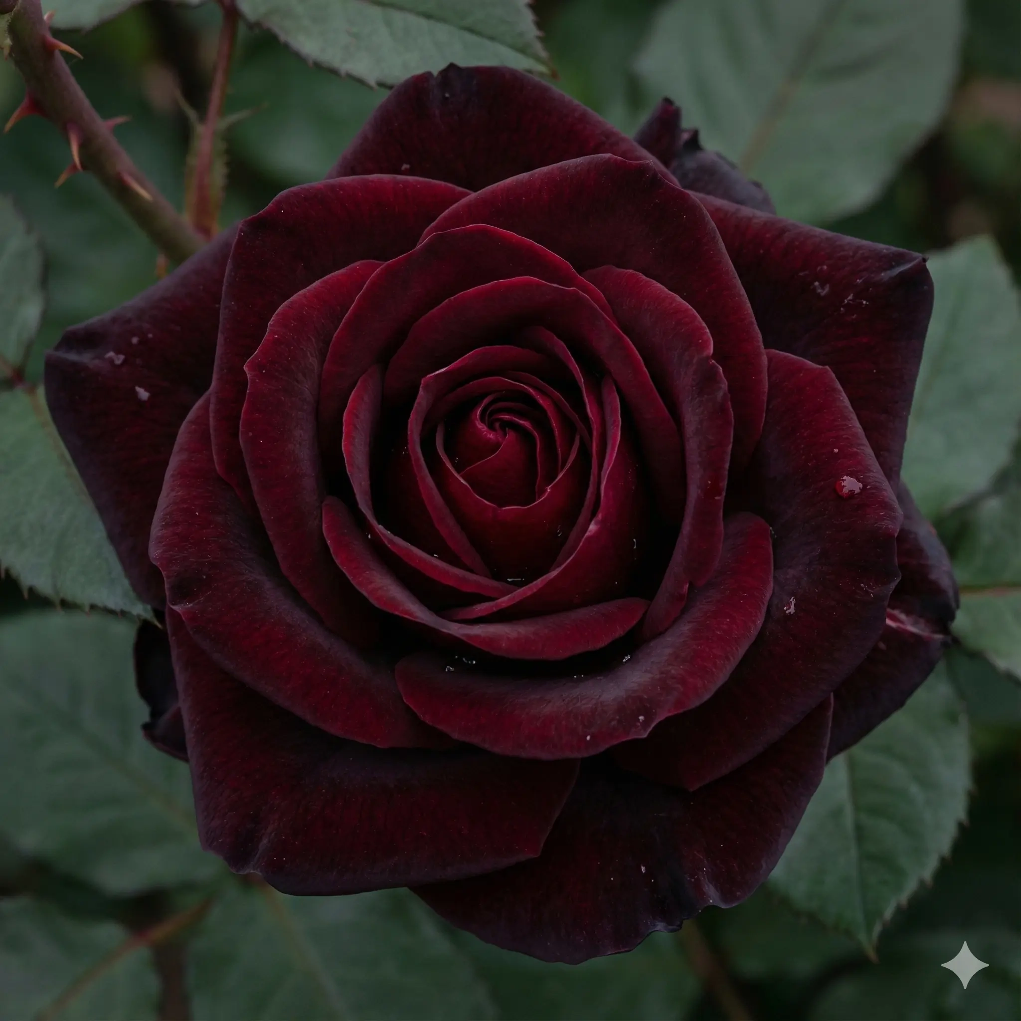 Rosier 'Black baccara '