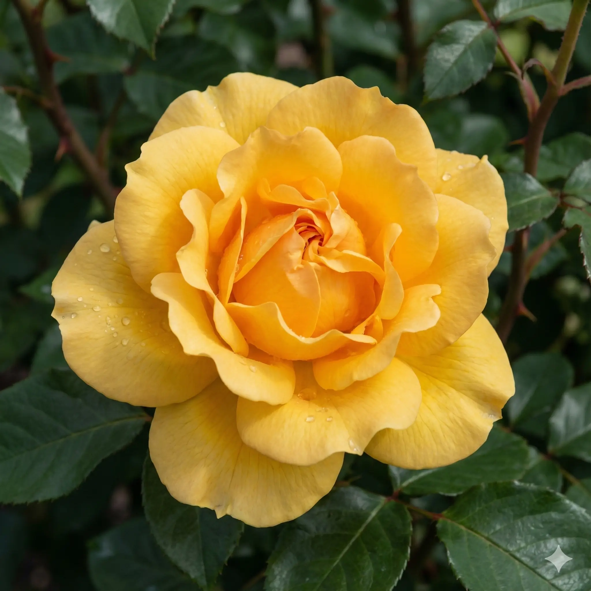 Rosier 'Rayon de soleil '