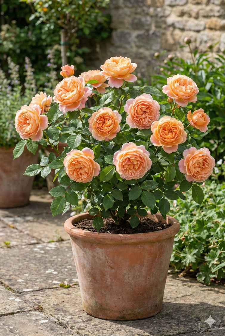 Rosier 'Abricot Mythique '