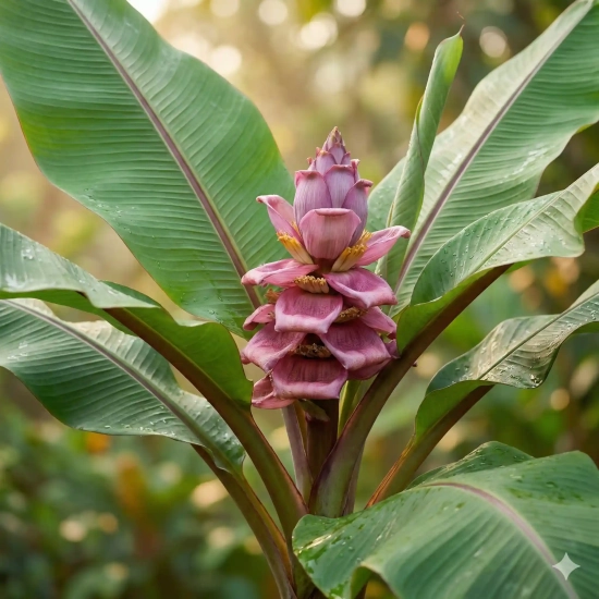 Bananier japonais 'Singapuri'