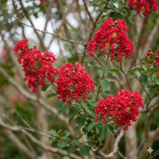 Lilas des indes 'Flame'