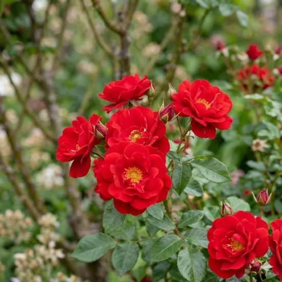 Rosier 'New vesuvia'