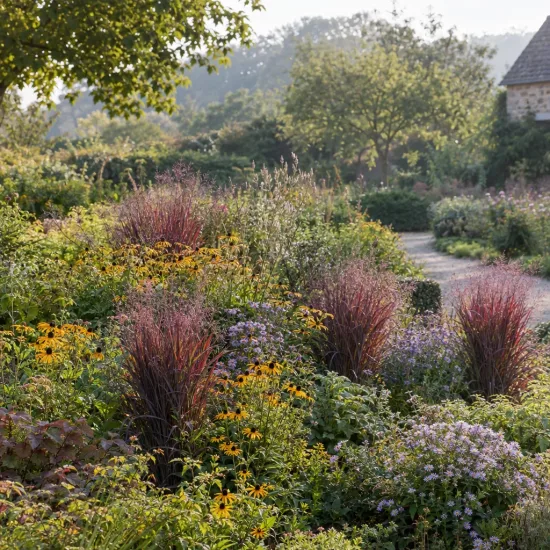 Panicum 'Purple breeze' (Panicum virgatum) — Photo d'illustration, photo 2
