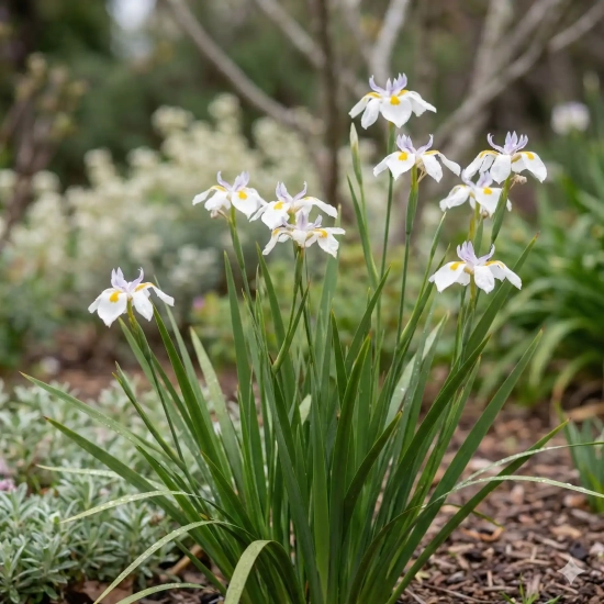 Iris espagnol 'Milky way'