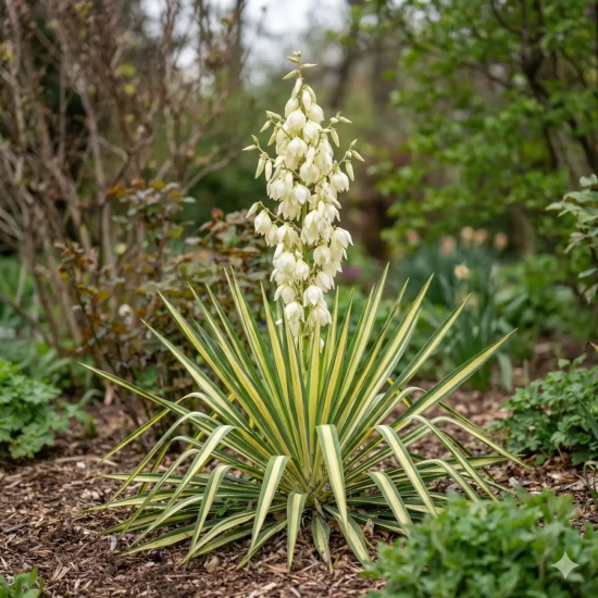 Yucca 'French flag'