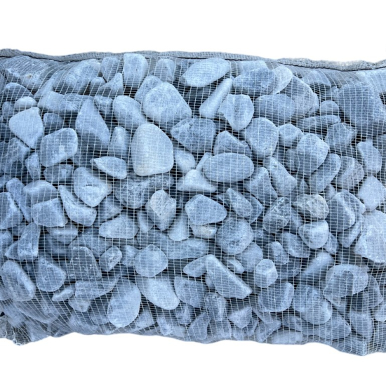 Galet gris bleuté