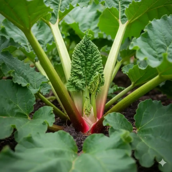 Rhubarbe chinoise 'Geante victoria'