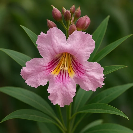 Chitalpa de taschkent 'Pink dawn'