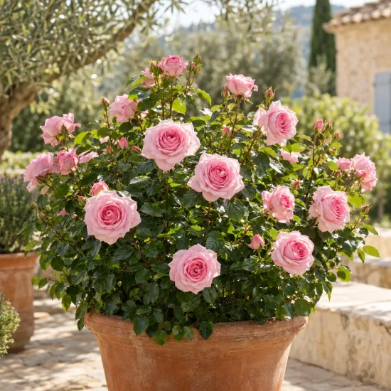 Rosier 'Notre dame de paris' (Rosa hybrida) — Photo d'illustration, photo 2