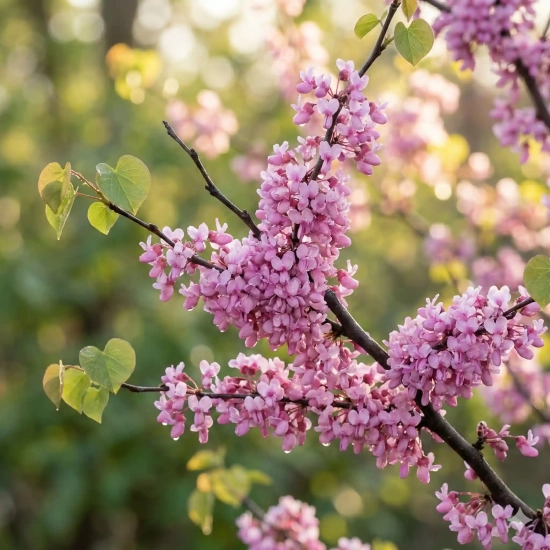 Gainier du canada 'Pink pom pom'