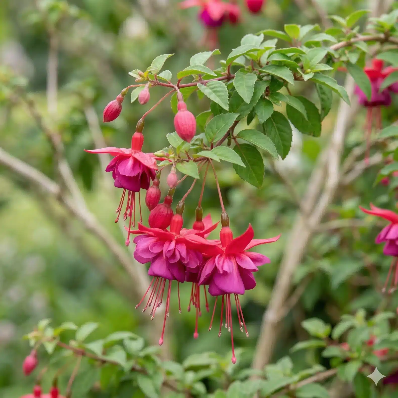 Fuchsia 'Happy birthday'