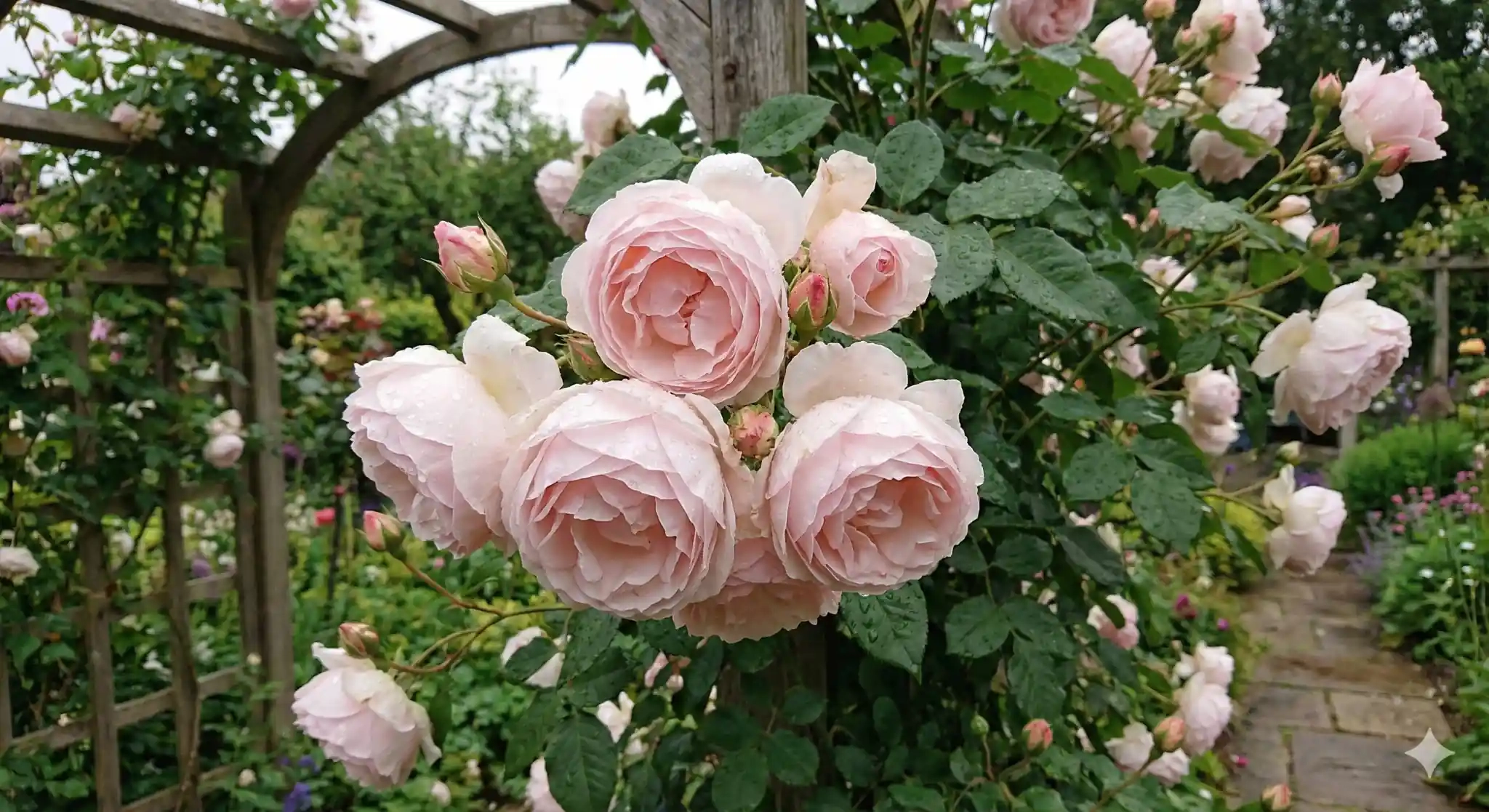 Rosier 'The generous gardener '