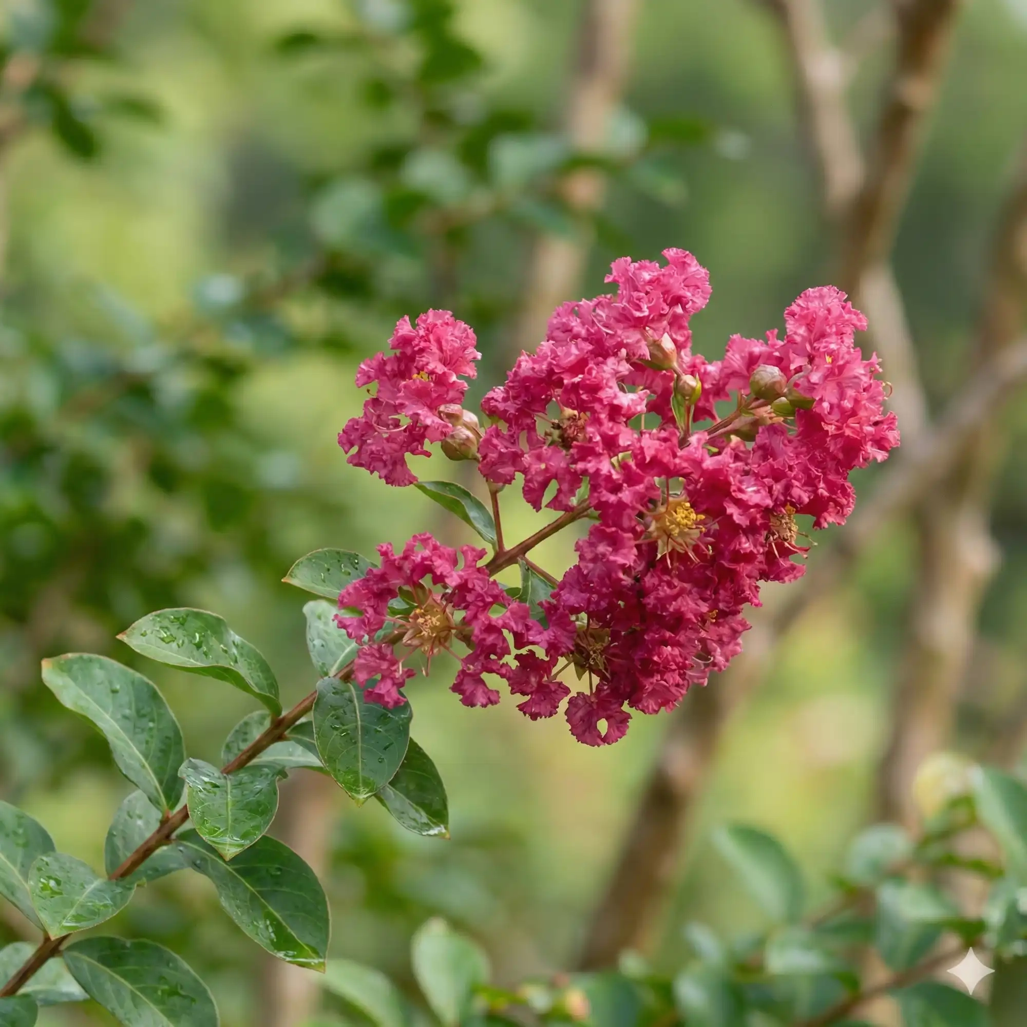 Lilas des indes 'Tapis rose'