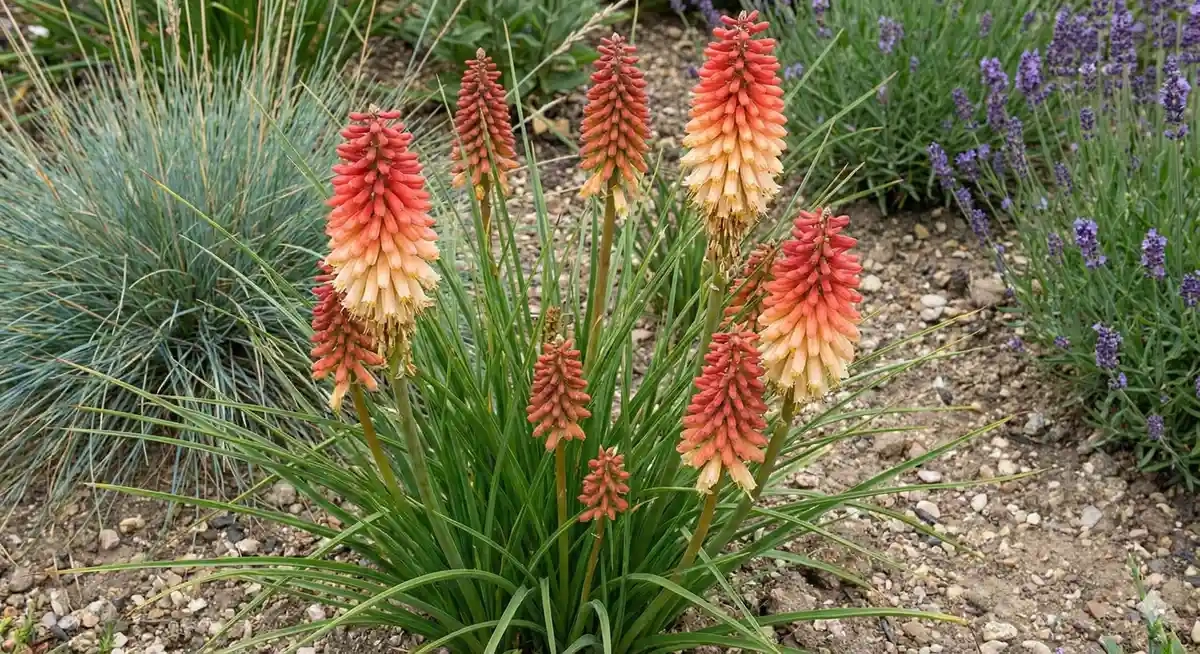 Kniphofia 'Pocco sunset'
