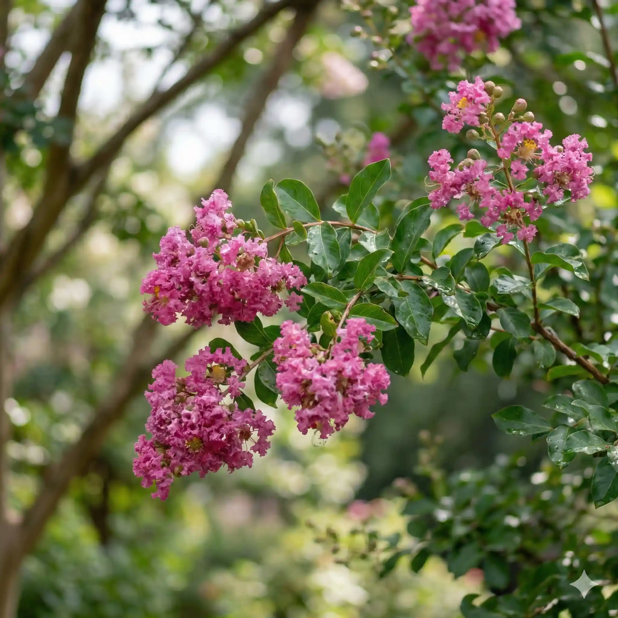 Lilas des indes 'Enduring pink'