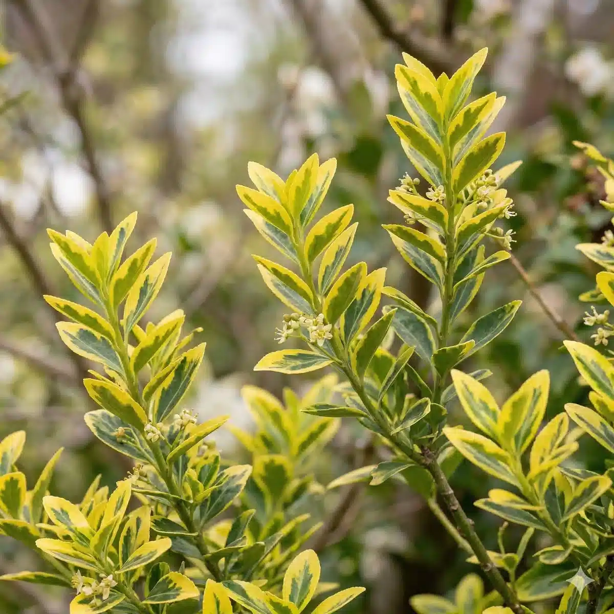 Fusain du japon 'Golden quinten'