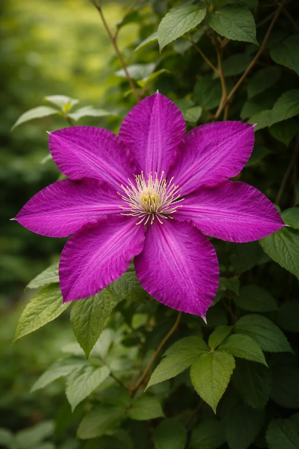 Clématite 'Sibyl violet'