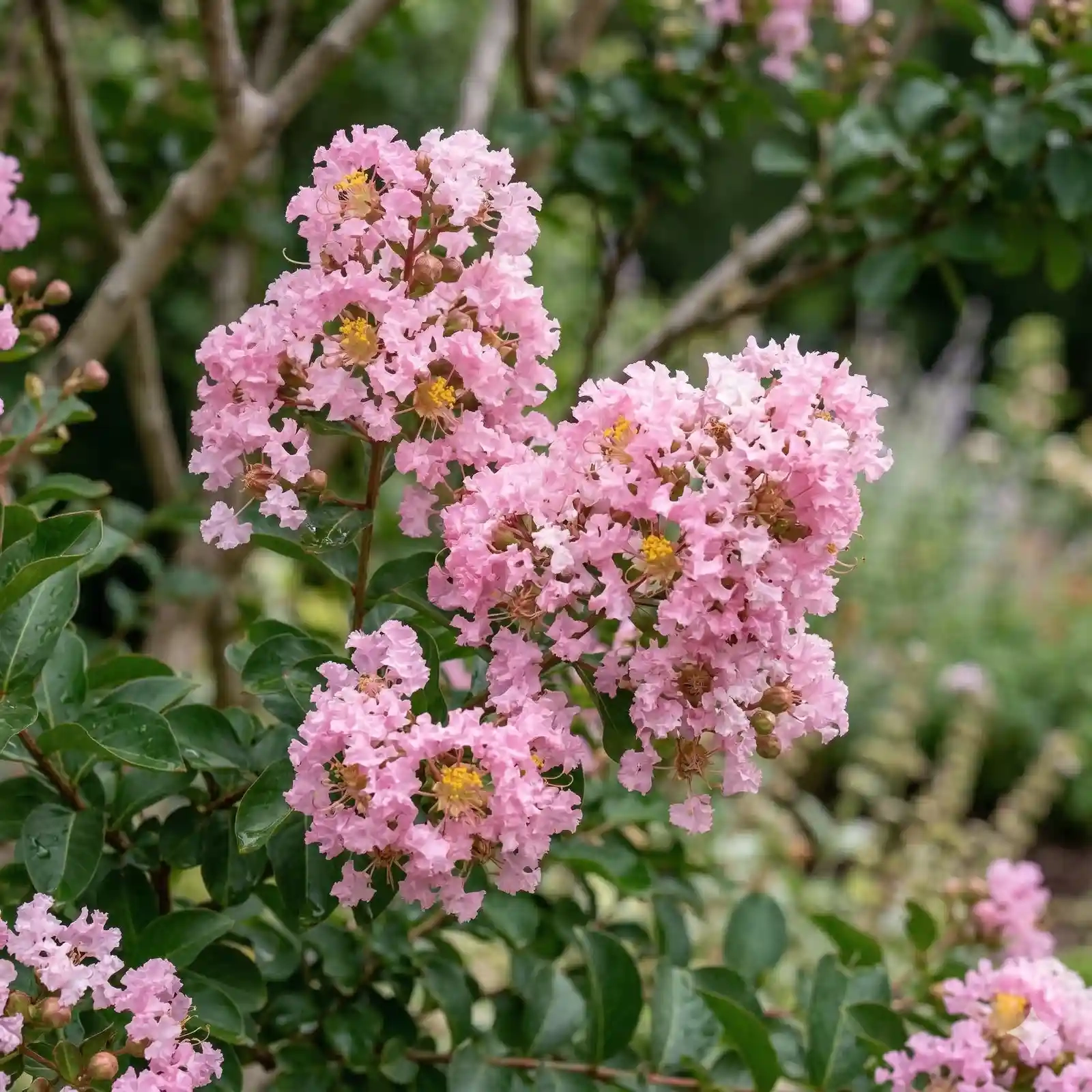 Lilas des indes 'Rose-thé'