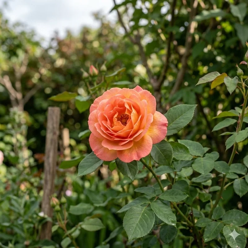 Rosier 'Pacific sunset '