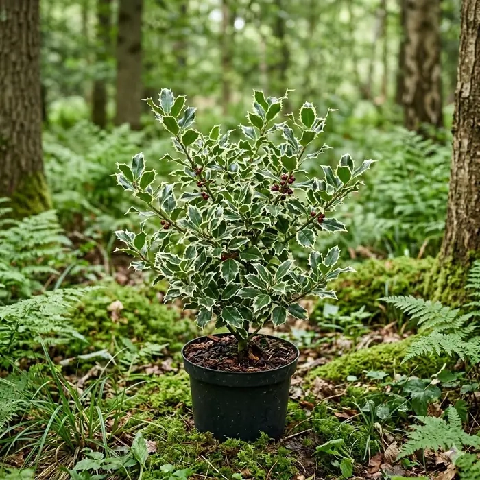 Houx commun 'Silver queen'