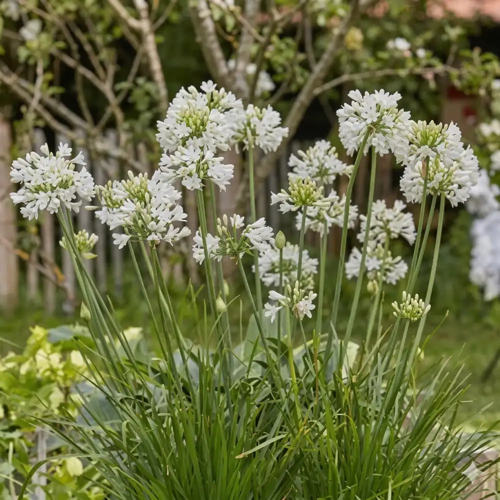 Agapanthus 'Ever white'