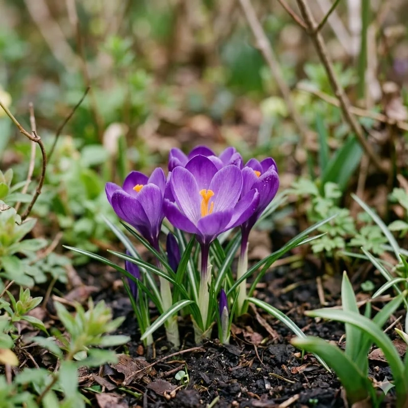 Crocus à grandes fleurs 'Flower record'