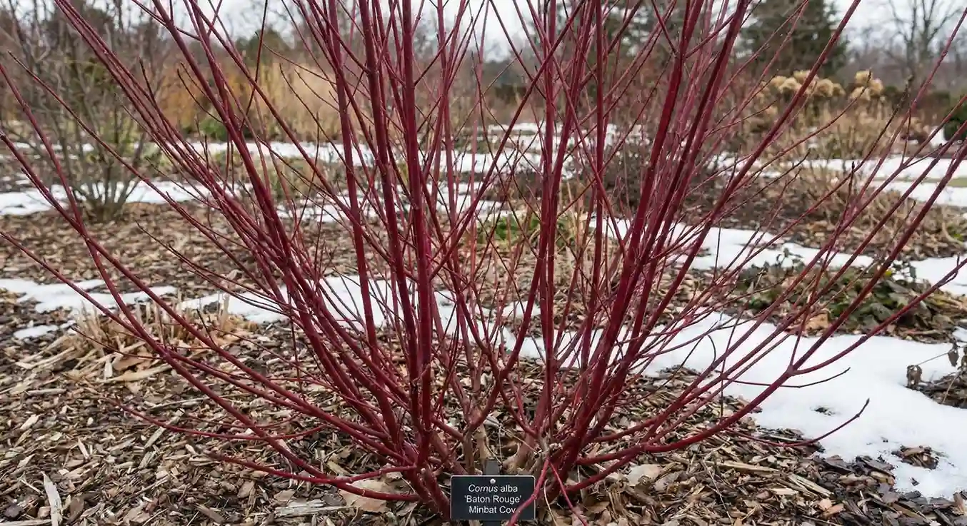 Cornouiller blanc 'Baton rouge'
