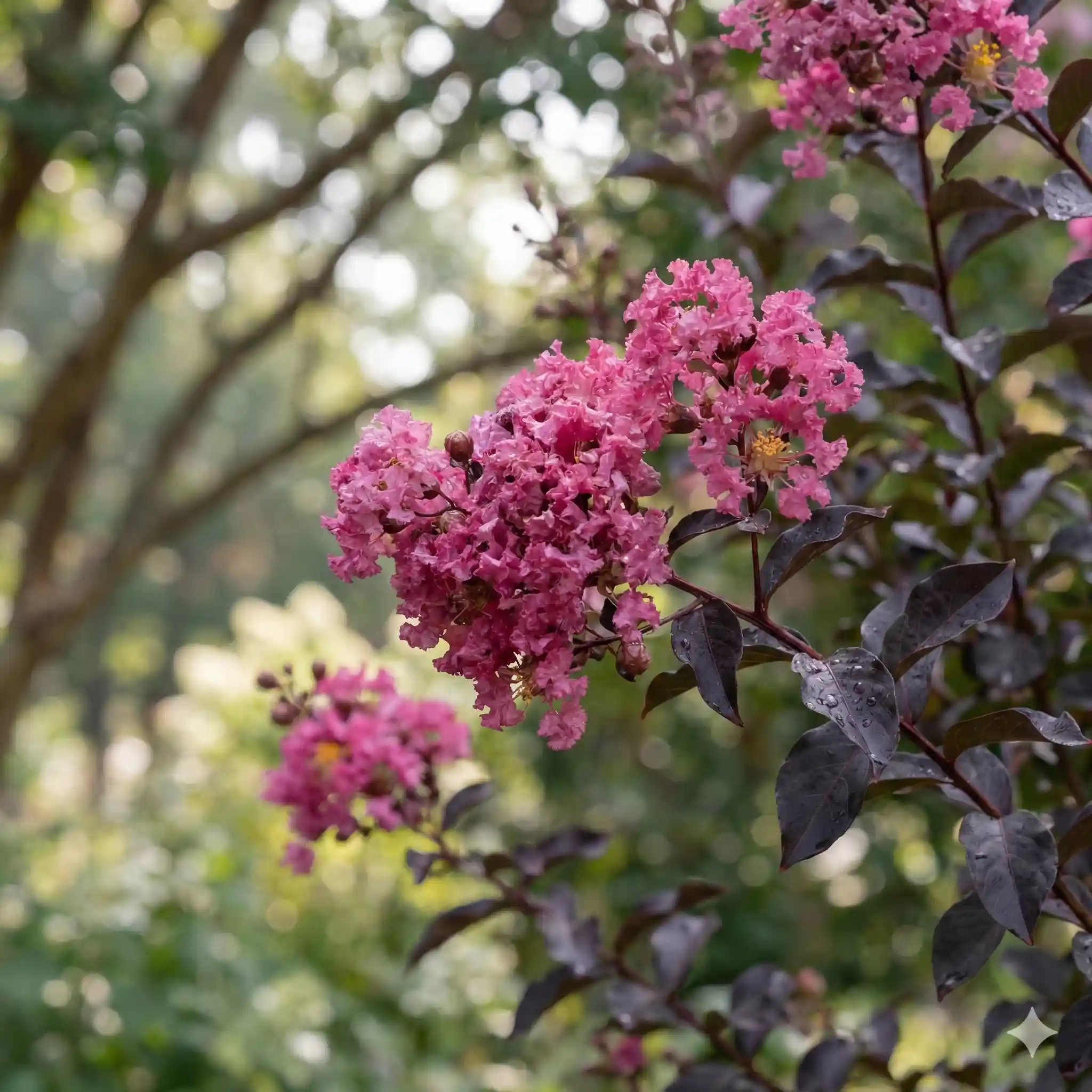 Lilas des indes 'Choco pink'