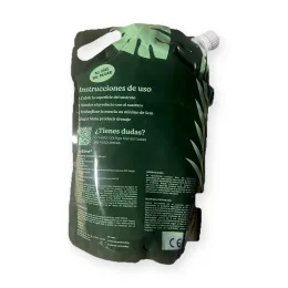 AlgaSlime – Gel rétenteur d'eau naturel aux microalgues — poche souple verte de gel jardinage avec bouchon